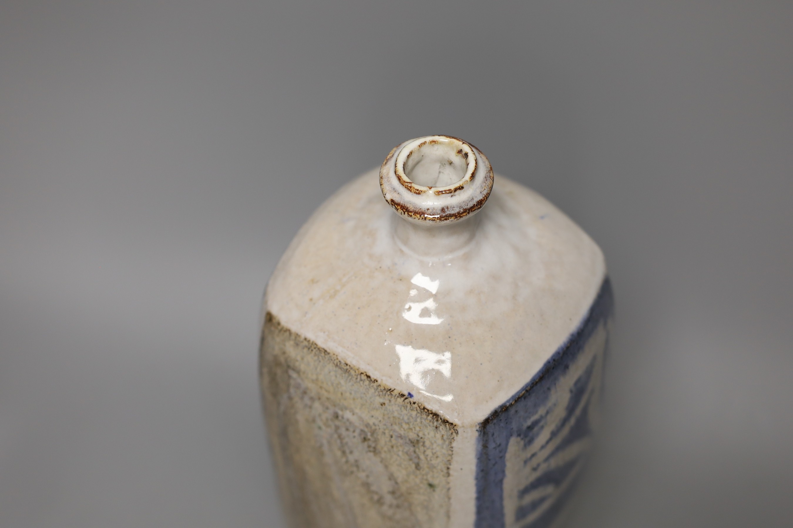 Studio ware bottle vase, 30cm tall